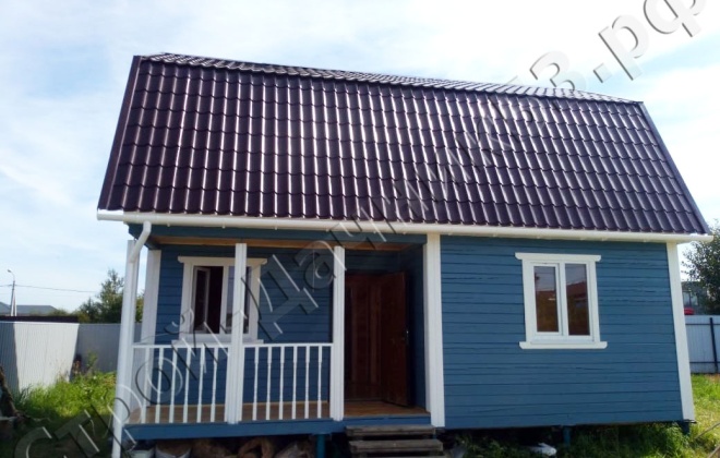 2 Брусовой дом ОД-5 6×8, 48 м², Московская область, городской округ Ступино, Село Щапово (4)